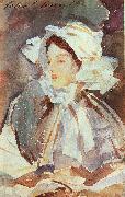 John Singer Sargent Lady in a Bonnet oil painting on canvas